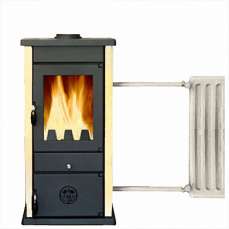 Купить Печь-камин MBS Thermo Vesta Plus кремовая (с водяным контуром) в Бресте в Бресте