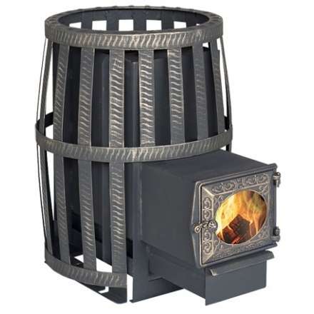 Печь Корвет 15 сетчатый кожух ДТ3-стекло купить в Бресте