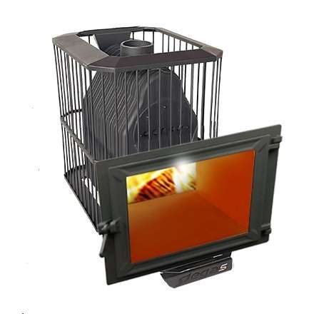 Печь Пегас 16 NEXT панорама сетка фото в Бресте