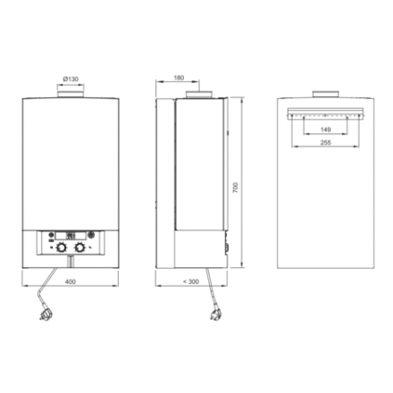 Газовый котел Bosch GAZ 3000 W ZW 14-2 DHKE в Бресте