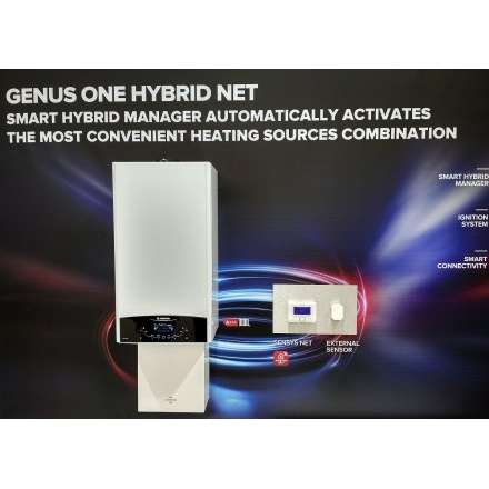 Конденсационный газовый котел Ariston GENUS ONE SYSTEM 30 в Бресте