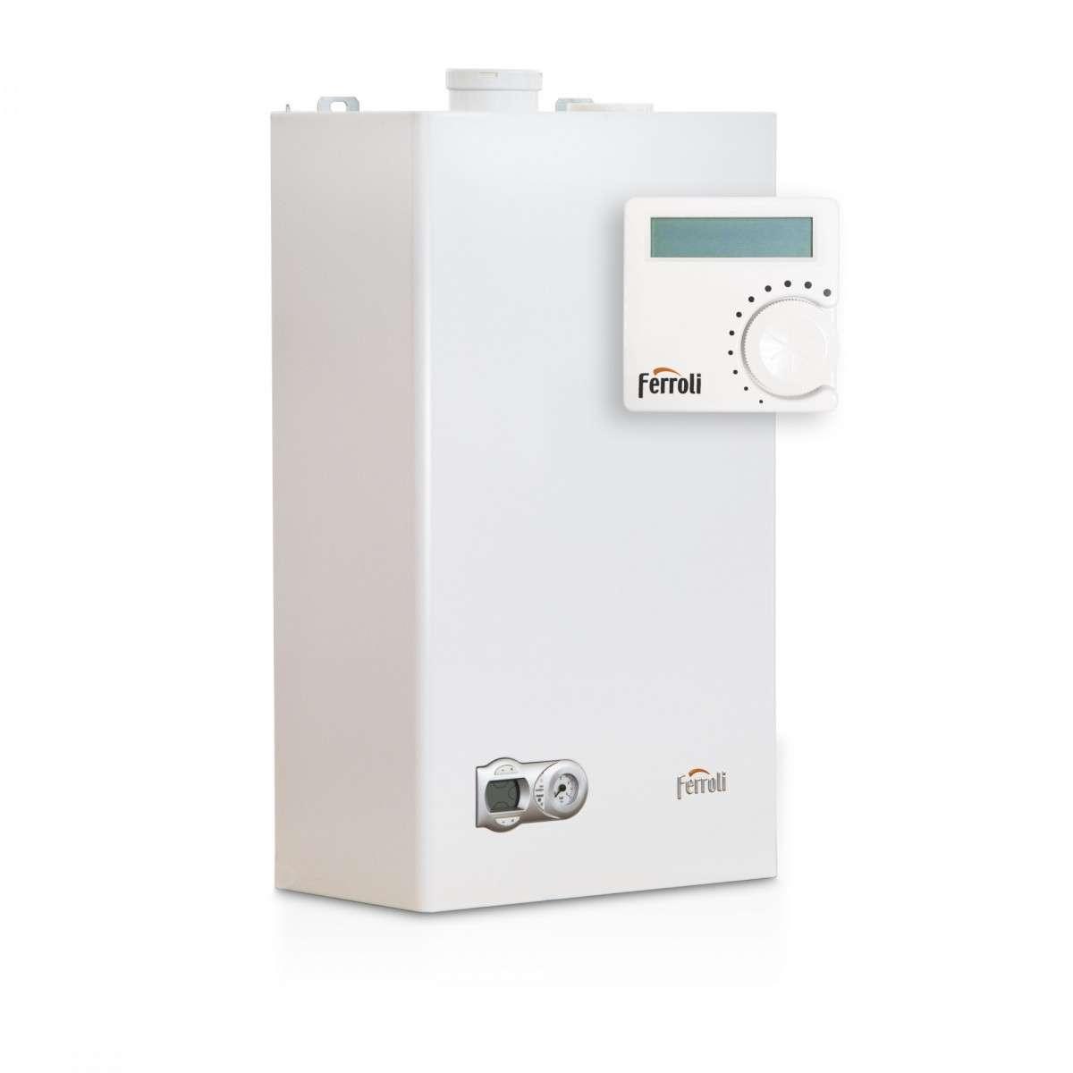 Газовый котёл Ferroli Fortuna F 10 с термостатом в Бресте