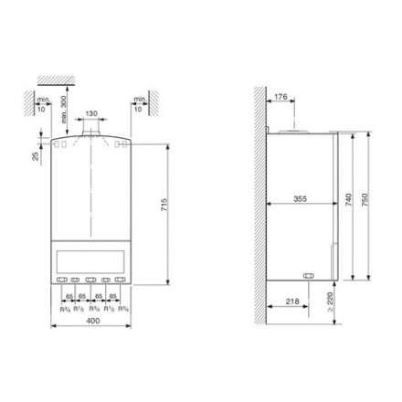 Газовый котел Bosch GAZ 4000 ZWA 24-2 K в Бресте