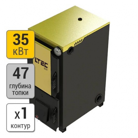Твердотопливный котел LTEC Eco 35 в Бресте